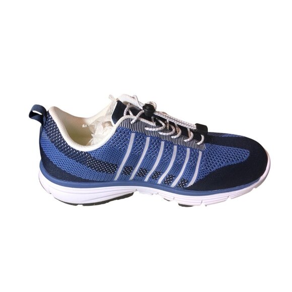 Apex Breeze Womens 11 A7100W Blue Mesh Athletic Walking Shoes Extra Wide - Picture 4 of 11